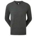 FootJoy Wool Blend V-Neck pánsky pulóver, tmavosivý