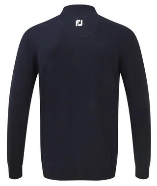 FootJoy Wool Blend 1/2 Zip pánska mikina, navy