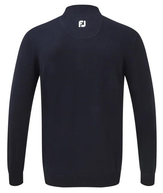 FootJoy Wool Blend 1/2 Zip pánska mikina, navy