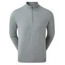 FootJoy Wool Blend 1/2 Zip Lined pánsky pulóver, heather grey