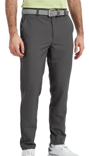 FootJoy Performance Tapered Slim Fit pánske nohavice, tmavo sivé