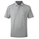 FootJoy Stretch Pique Solid junior polo, sivé