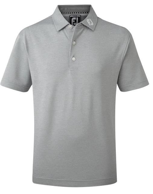 FootJoy Stretch Pique Solid detské polo, sivé