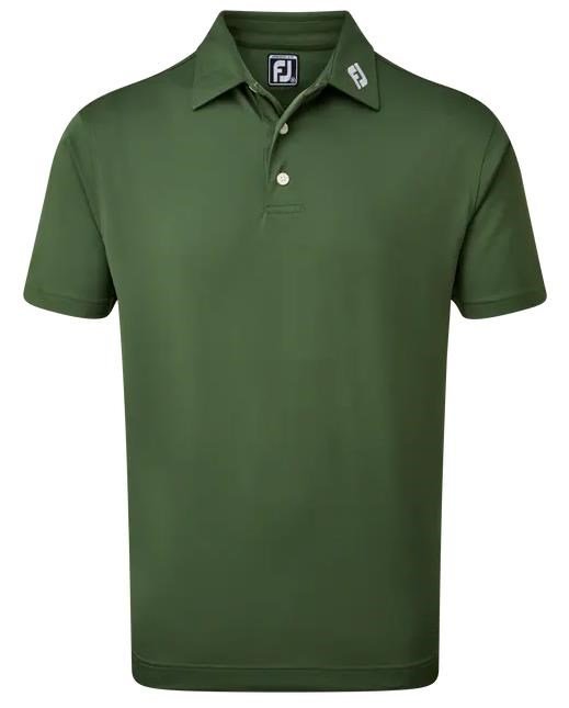 FootJoy Stretch Pique Solid pánske polo, olivové