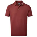 FootJoy Stretch Pique Solid pánske polo, maroon