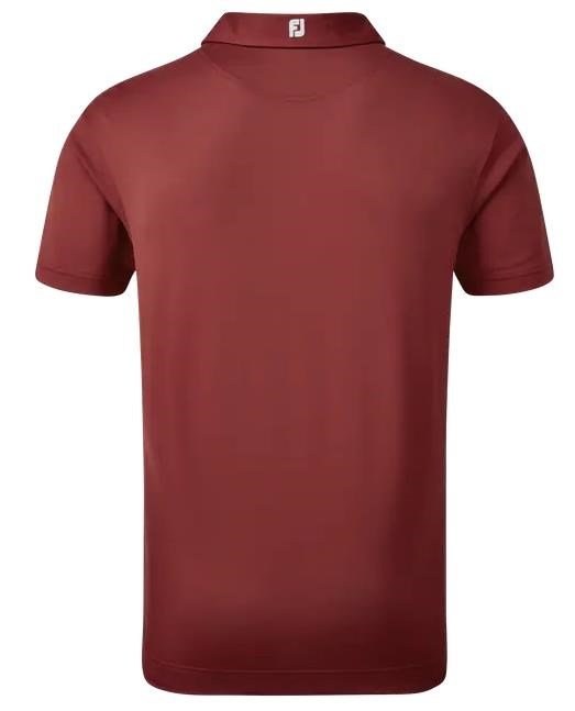 FootJoy Stretch Pique Solid pánske polo, maroon