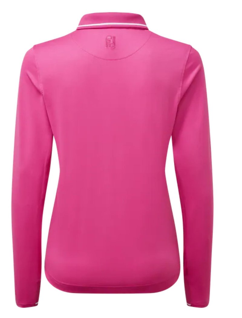 FootJoy Thermal Long Sleeved dámske polo, ružové