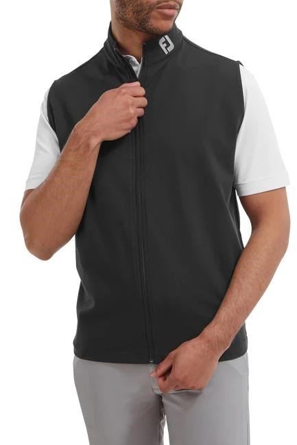 FootJoy Full-Zip Knit pánska vesta, čierna
