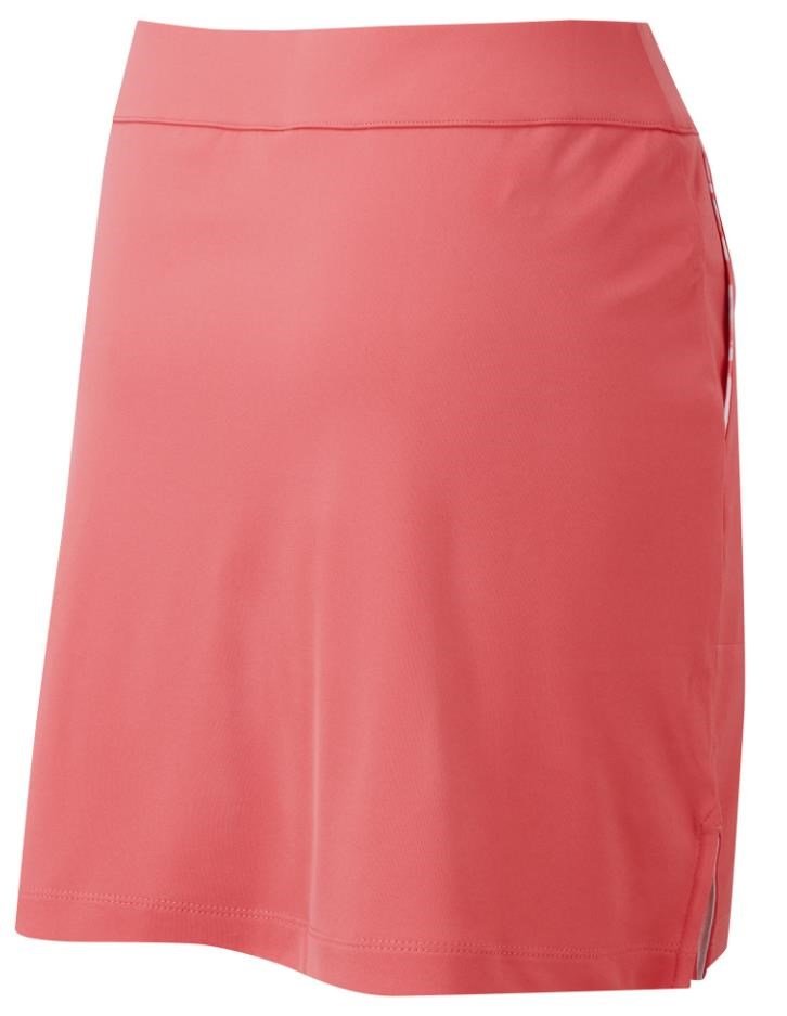 FootJoy Interlock Watercolour Trim dámska golfová sukňa, bright coral