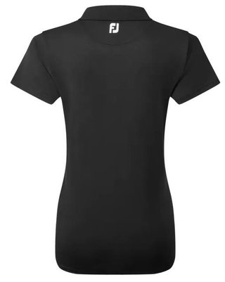 FootJoy Stretch Pique Solid dámske polo, čierne
