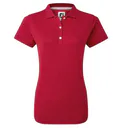 FootJoy Stretch Pique Solid dámske polo, červené