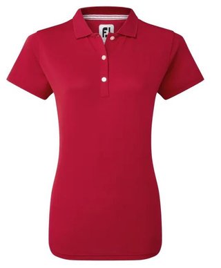 FootJoy Stretch Pique Solid dámske polo, červené