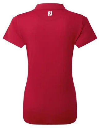 FootJoy Stretch Pique Solid dámske polo, červené