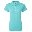 FootJoy Stretch Pique Solid dámske polo, aqua