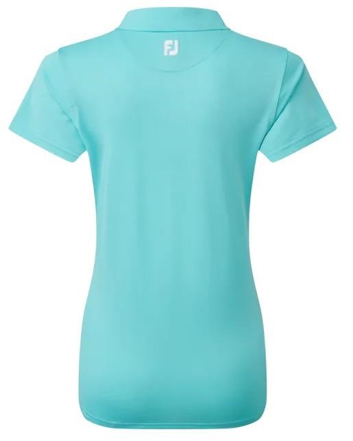 FootJoy Stretch Pique Solid dámske polo, aqua