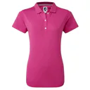 FootJoy Stretch Pique Solid dámske polo, heather pink