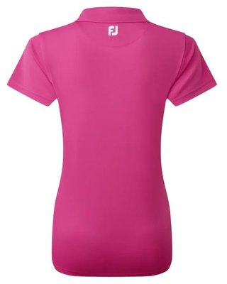 FootJoy Stretch Pique Solid dámske polo, heather pink