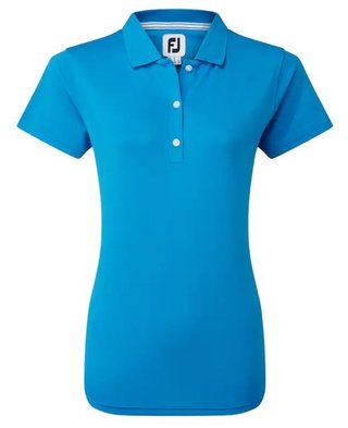 FootJoy Stretch Pique Solid dámske polo, cobalt