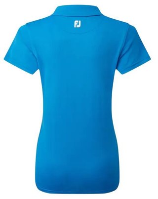 FootJoy Stretch Pique Solid dámske polo, cobalt
