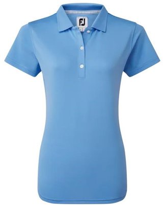 FootJoy Stretch Pique Solid dámske polo, svetlomodré