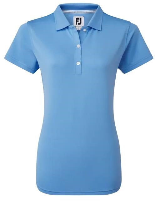 FootJoy Stretch Pique Solid dámske polo, svetlomodré