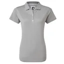 FootJoy Stretch Pique Solid dámske polo, heather gray