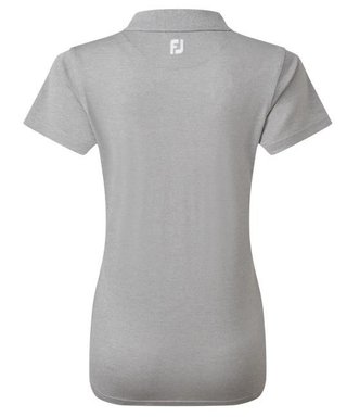 FootJoy Stretch Pique Solid dámske polo, heather gray