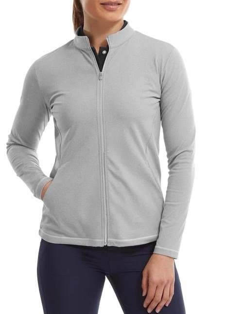 FootJoy Full-Zip Midlayer dámska mikina, sivá