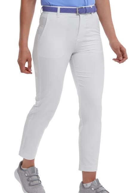 FootJoy Stretch Cropped 7/8 dámske nohavice, biele