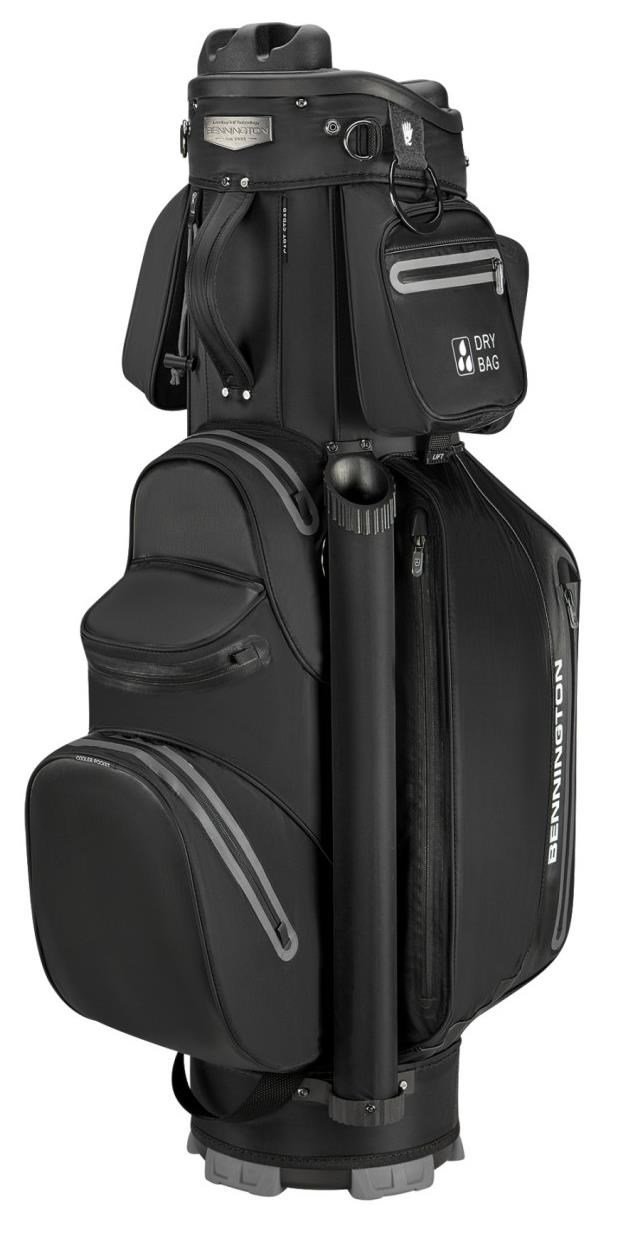 Bennington Select 360° Waterproof cart bag, čierny/čierny
