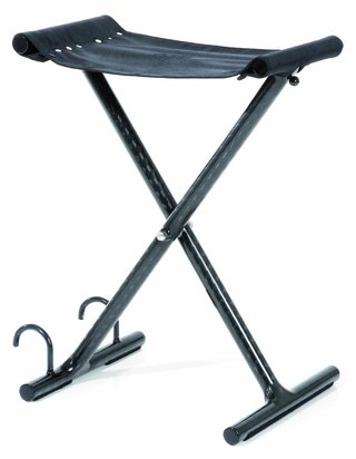 JuStar golfer seat, carbon čierna