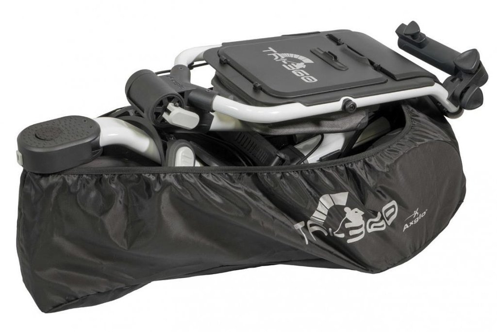 Axglo Tri-360 V2 Wheel Cover, čierna