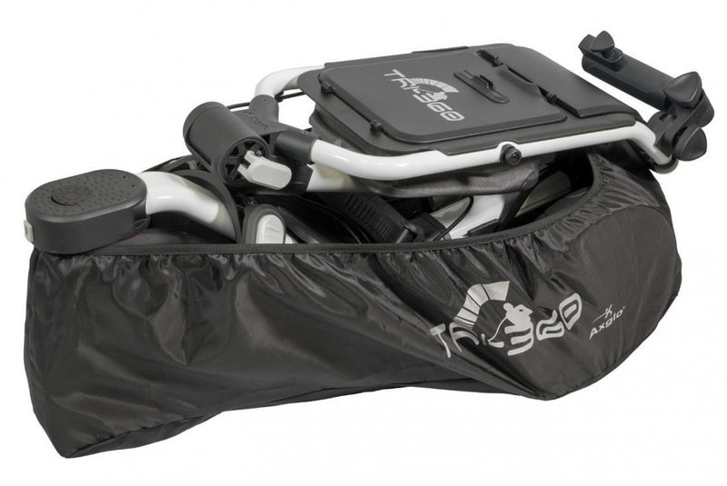 Axglo Tri-360 V2 Wheel Cover, čierna