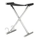 JuCad Golfer Seat made of Carbon, strieborný
