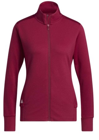 Adidas Textured Full-Zip dámska mikina, legacy burgundy