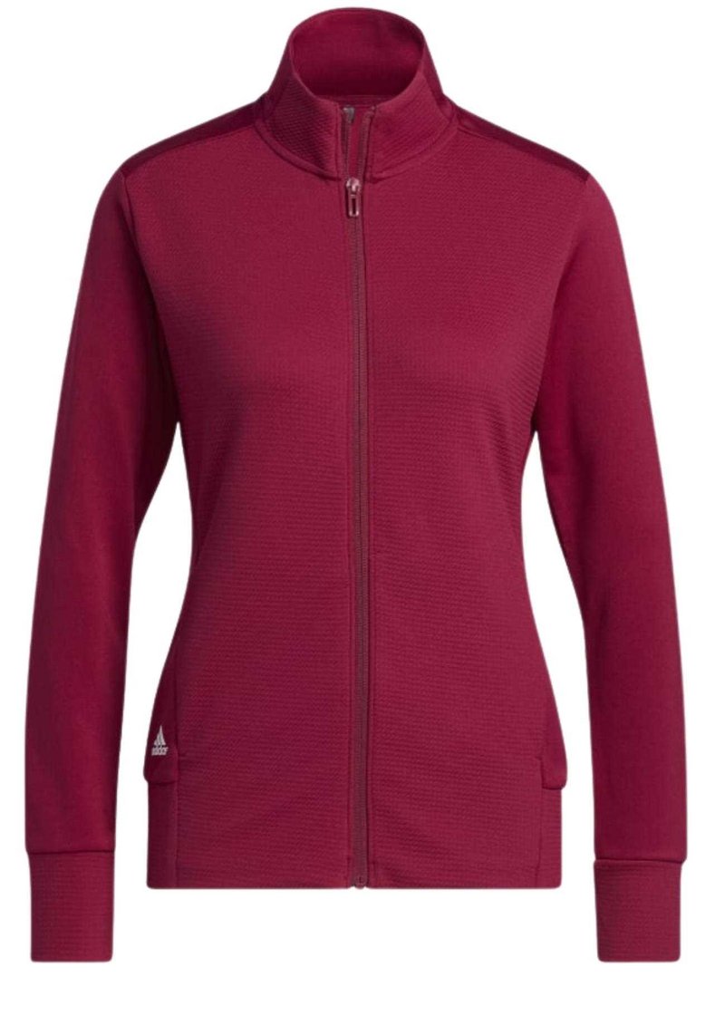 Adidas Textured Full-Zip dámska mikina, legacy burgundy