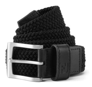 FootJoy Braided pánsky opasok, čierny