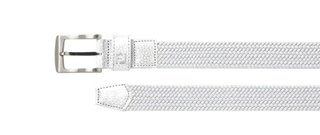 FootJoy Women's Braided dámsky opasok, biely