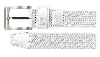 FootJoy Women's Braided dámsky opasok, biely