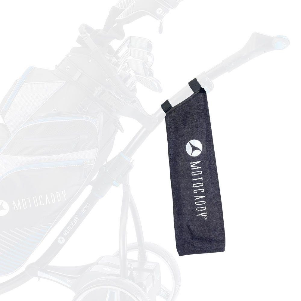 Motocaddy Deluxe Trolley ručník, čierny
