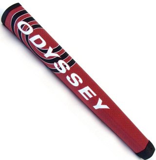 Odyssey Jumbo putter grip, červená