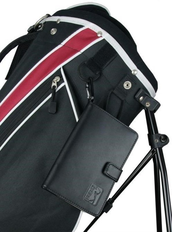 PGA Tour Real Leather Score Card and Accessory Wallet, čierna