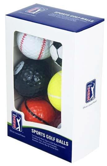 PGA Tour Sports golfové loptičky, mix barev