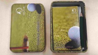 Golfové hracie karty pre mariáš, limitovaná edícia Retro