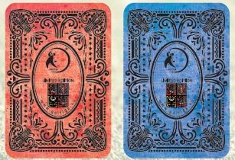 Golfové hracie karty pre canasta, limitovaná edícia Retro