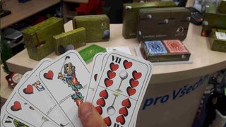 Golfové hrací karty pre canastu, limitovaná edícia Klasik
