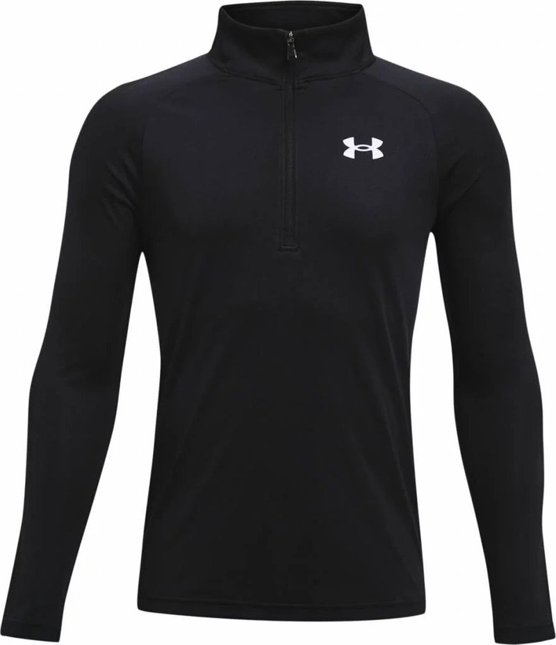 Under Armour Tech 2.0 1/2 Zip detská mikina, čierna