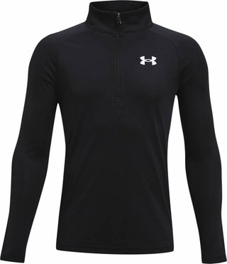 Under Armour Tech 2.0 1/2 Zip detská mikina, čierna