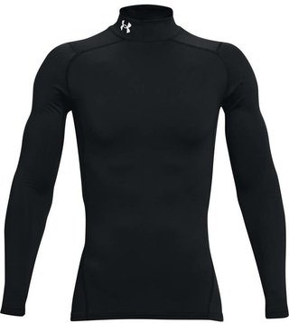 Under Armour ColdGear® Compression Mock pánský vrchný diel, čierny