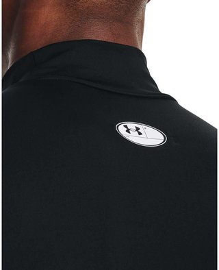 Under Armour ColdGear® Compression Mock pánský vrchný diel, čierny